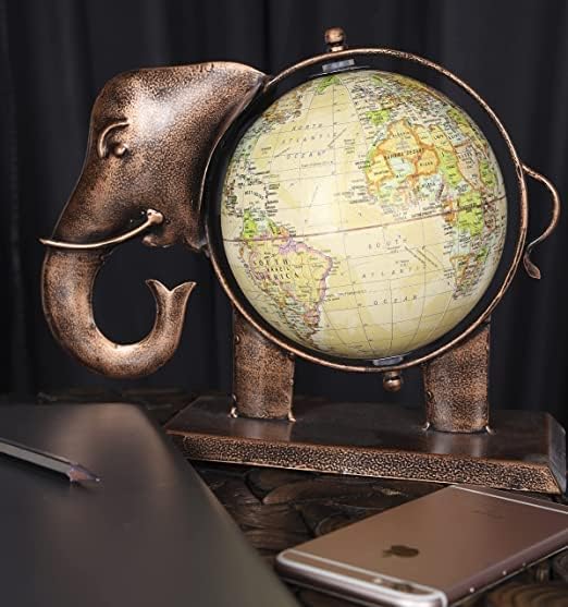 Elephant Globe Rajasthani Početna Decor HandicRafts | Kućni ukrasni predmeti u dnevnoj sobi, spavaća