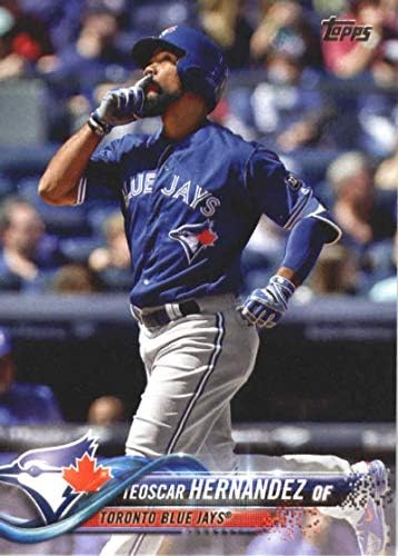 2018 Ažuriranje topps US42 Teoscar Hernandez Toronto Blue Jays MLB bejzbol trgovačka kartica