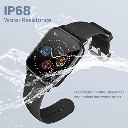 AKUMAKA Smart Watch Men, 1.80 AMOLED Smart Watch za Android telefone i iPhone, IP68 vodootporni Smartwatch sa