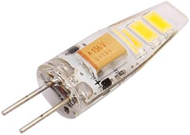 X-DREE AC/DC12V 1,5 W G4 5730smd LED žarulja za kukuruz 6-LED silikonska lampa neutralna bijela(AC