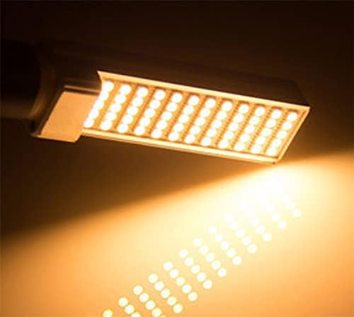 G24Q-1 LED sijalica 5w trostruka cijev Mini kukuruzna lampa 50W zamjena halogene sijalice 4 Dvopinska