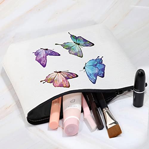 MBMSO Butterfly šminka torbica Leptir ljubavnik Pokloni Inspirativni leptir pokloni za njezinu leptir kozmetičku