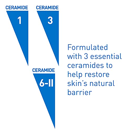 CeraVe Cleanser za liječenje psorijaze | sa salicilnom kiselinom za uklanjanje svraba na suvoj koži & amp;