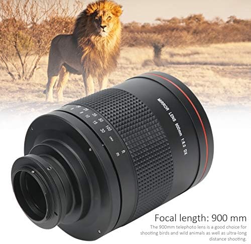 900mm F8.0 Telefoto ogledalo sa adapterskim prstenom za NIKON AI Mount SLR kameru za snimanje ptica i divljih