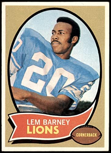 1970 TOPPS 75 LEM Barney Detroit Lions ex + lavovi Jackson st
