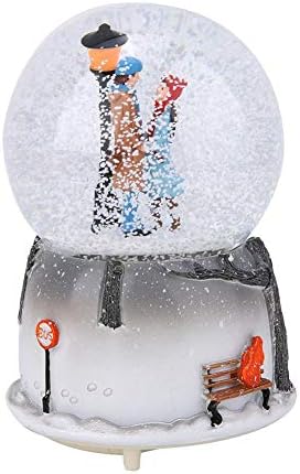 Sweet Par Snow Globe, Novelty Night Light Music Box Kućni ukras za devojke Dečji desktop ukras