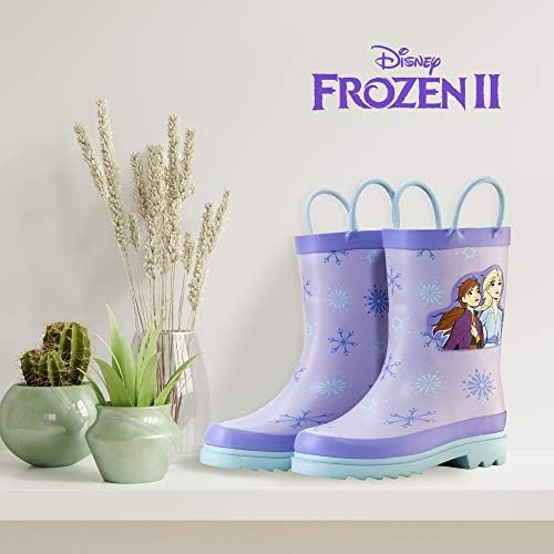 Disney Kids djevojčice smrznute Anna i Elsa lik štampane vodootporne gumene čizme za kišu  