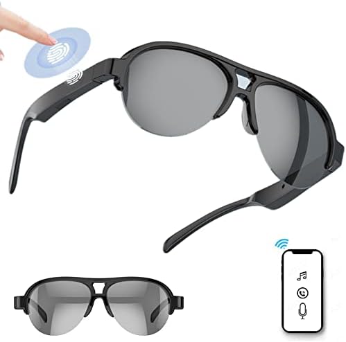Bluetooth naočare za sunce za muškarce i žene, glasovna kontrola i pametne naočare u stilu otvorenog