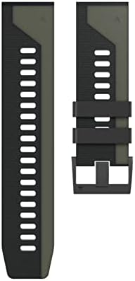 SKXMOD 22 26mm šarene QuickFit trake za sat za Garmin Fenix 7 7x silikonsku narukvicu za sat Easyfit