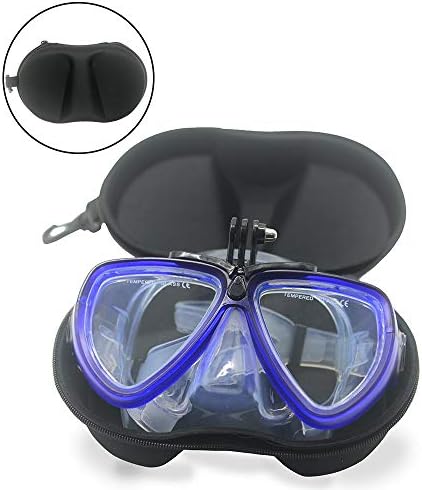 Patalachi akcijska kamera 'Snorkeling set silikonskog ronilačkog stakla suho vrh maska, kaljeno staklo