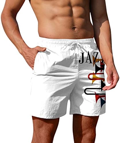 Muške hlače kratke muške casual pantalone Ispis trendova omladinske ljetne muške dukseve fitness