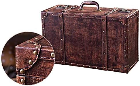 Xjjun Vintage kofer Vintage kutija za odlaganje Kartonska kutija Koristi se za fotografiju