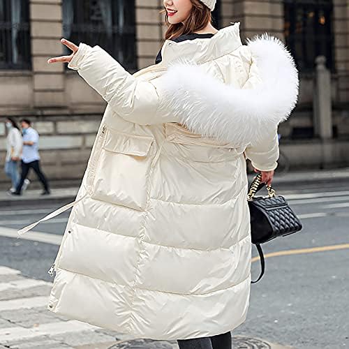 Foveguo Ženska prevelika dugačka jakna lagana kapuljača sa kapuljačom zip up windbreaker za planinarenje