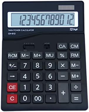 FEER DESKTOP Kalkulator kalkulatora 12-znamenkasti prikaz Veliki kanalni kalkulator zaslona