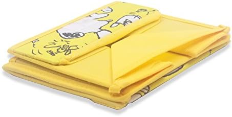 Finex žuta Snoopy sklopiva kutija za pohranu za stol - s uklonjivom ladicom