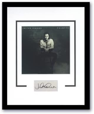 Julian Lennon Valotte autogram potpisana fotografija prilagođena uokvirena 11x14 displej Acoa LOA
