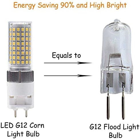 HXIA 8 Pack G12 LED kukuruzne sijalice 20W ekvivalentno 150w žaruljama sa žarnom niti 6000K 2000lm G12