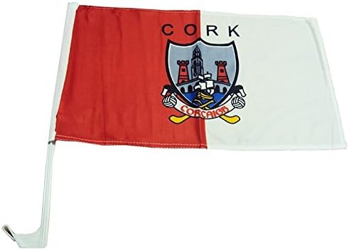 Cork Službena županija Irska GAA Crest County zastava 152cm x91cm Veoma ograničena zaliha