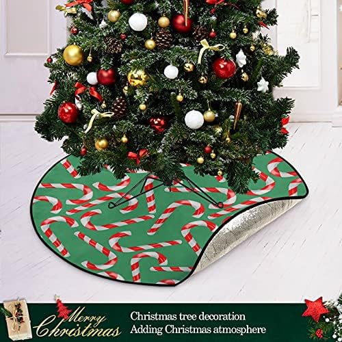 Božićne novogodišnje Božićno stabla Mat vodootporna stalka za stalke Mat tepih ispod božićnog