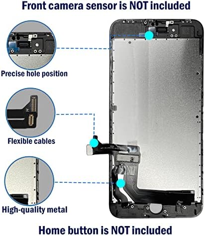 FIXBY za iPhone 7 Plus zamjena ekrana, LCD ekran Full Assembly sa kompletima za popravku za 5,5 Model A1661,
