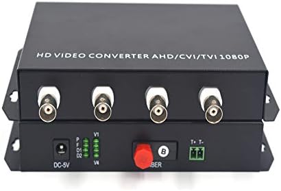 Guantai HD video na vlakne optički ekstendira / pretvarači, radna udaljenost 20km FC optički port - podrška 1080p 960p 720p CVI TVI AHD HD kamera