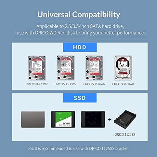 SLNFXC 2 Bay 3.5 USB3.0 za SATA RAID HDD priključnu stanicu aluminijumski HDD kućište 36W Adapter
