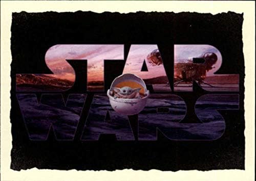 2020 preljeva Mandalorian Putovanje djeteta ilustrirano 3 zvjezdice i dječja dječja Yoda zvijezda