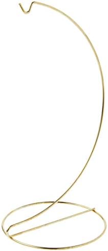 Plymor jednostavan zlatni ornament stalak, 11 V x 5.125 Š x 5.125 D