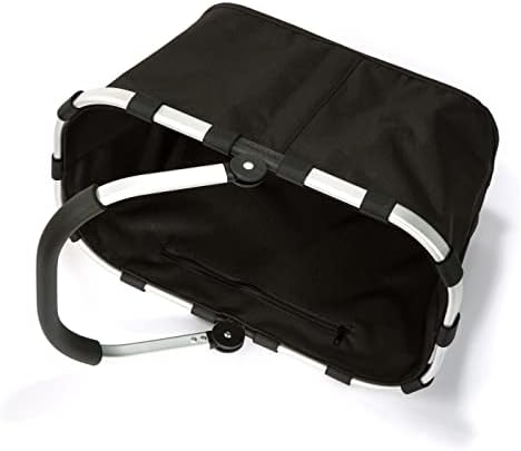 reisenthel carrybag crna-čvrsta korpa za kupovinu s puno prostora za odlaganje i praktičnim unutrašnjim