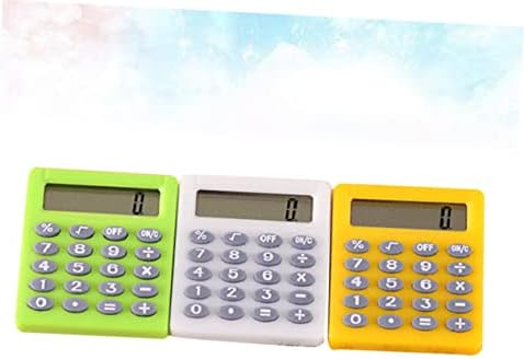 Stobok 3pc Ručni kalkulatori Prijenosni kalkulator Dječji kalkulator Prijenosni elektronički kalkulator