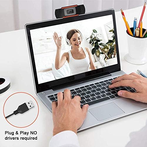 Web kamera 1080p sa mikrofonom, web kamera USB kamera, računar HD Streaming Web kamera za PC Desktop
