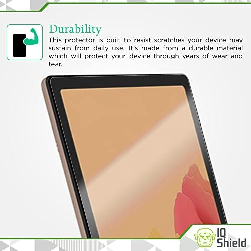 IQShield Matte zaštitni ekran kompatibilan sa Samsung Galaxy Tab A7 Anti-Gleit Film protiv mjehurića
