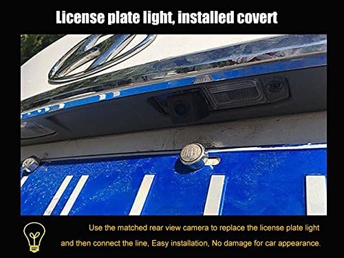 Kamera za vožnju unazad / parking kamera/HD CCD RCA NTST PAL / lampa za registarske tablice