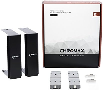 Noctua NH-D15 chromax.Black CPU Cooler sa na-HC4 chromax.Crni Hladnjak Pokriva