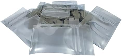 TOJYXSY 100 kom ESD antistatičke torbe više veličina unutrašnji 1.5 x 2.8 inčni elektronski
