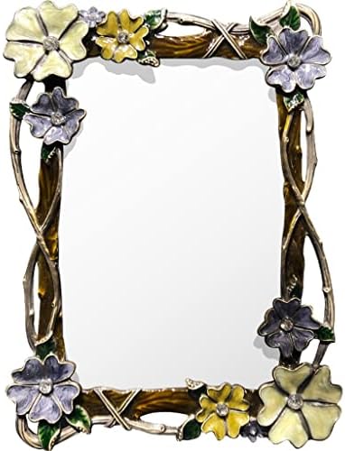 WODMB Retro ogledalo za šminkanje ogledalo stolni stol ogledalo spavaća soba jednostrano ogledalo