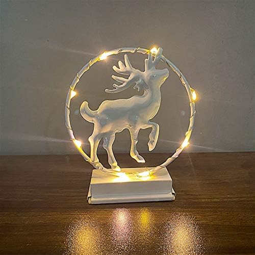 Božićne ukrase za praznike LED glavna bezobzirna starija Elk Tree Dekoracija za uređenje