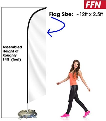 Prodaja madraca komplet za perje zastava sa prekrižjom i krofom za težinu, vanjsku reklamu Baner Swooper