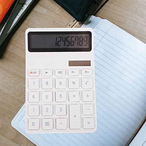 Tofficu solarni kalkulator radne površine Kalkulator 12-znamenkasti s velikim LCD ekranom i osjetljivim