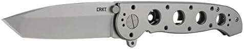 CRKT M16-04SS EDC sklopivi džepni nož: Sandvik Čelična oštrica sa završnom obradom perle, Brava okvira, ručka od nerđajućeg čelika sa 4 položaja