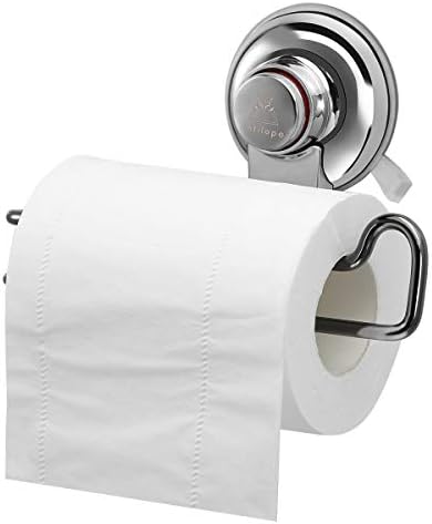 Držač za ručnik za usisni čaj Antilopa, papir, papir od nehrđajućeg čelika držač ručnika crni za kupatilo