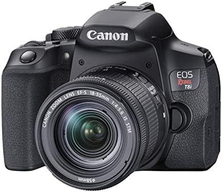 Canon Rebel T8i DSLR paket kamere: uključuje 18-55 mm i 75-300mm sočiva, 420-800 mm MF Zoom objektiv,