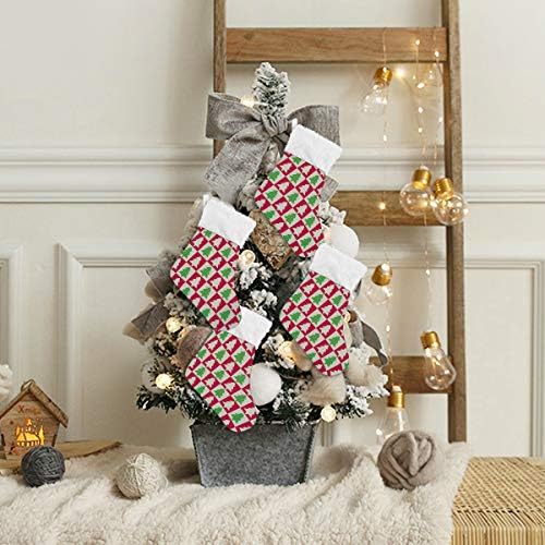 Alaza Božićne čarape Mogućnije božićno stablo klasično personalizirano male uređenje skladištenja