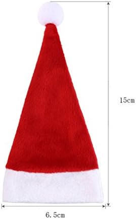 Oulii Božić držači srebrnog posuđa Santa šešir pribor za jelo džepovi nož viljuška torba Tabela dekoracije 10kom