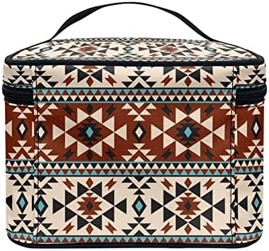 Tongleoye Aztec Mint Torba za šminku sa elegantnim stilom Prijenosna vodootporna putnička torbica