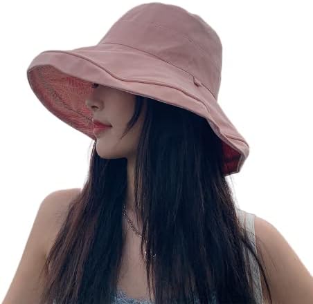 Farodor ženska pakiranje reverzibilne kašike HAT UV zaštita od sunca Široka podnevica ljetna kapa za plažu