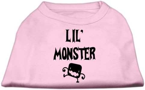 Mirage Pet Products Lil Monster Screen Print Shirts Pink XXL