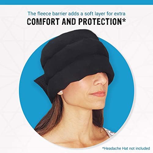 Dodatak za šešir s glavoboljom: originalni šešir s glavoboljom Nosivi ledeni paket Micro Fleece Barrier-Standardna