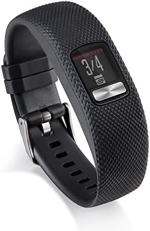 YooBuu Watch remen kompatibilan sa Garmin Vivofit 4, sportska silikonska zamjenska opsega za zamjenu za Garmin
