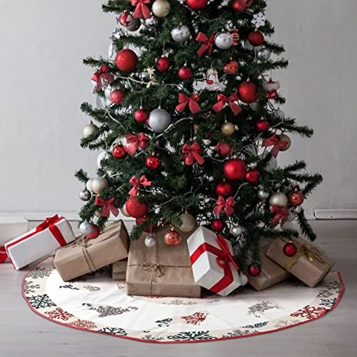 Suknja za božićne drva, Božićni pas Silhouette Xmas ukrasi mat, 30 x 30 pasa silueta stablo base mat za sretnu